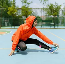 Woman In Sports Apparel